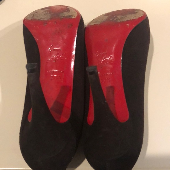 Christian Louboutin peep toe heels - Picture 4 of 5